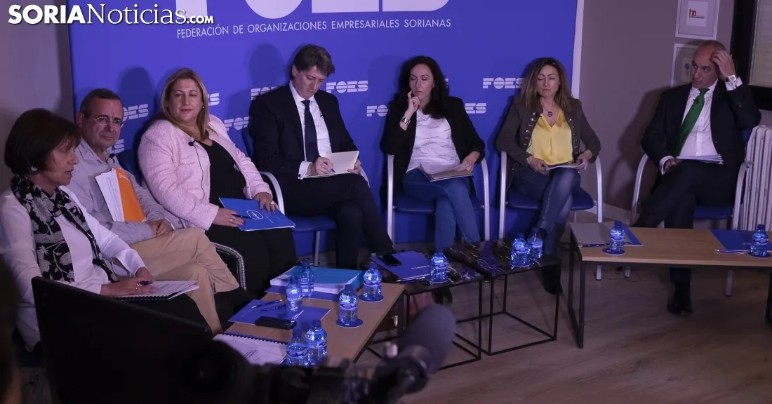 Debate a la Alcaldía de Soria. /Jasmín Malvesado
