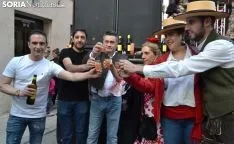 Una imagen del ambiente esta tarde de lunes en el Calaverón. /SN
