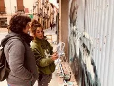 Foto 15 - El arte urbano se empodera en el Casco Viejo de Soria