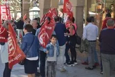 Manifestación del 1 de mayo de 2019 en Soria. Soria Noticias