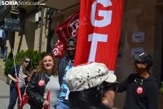 Manifestación del 1 de mayo de 2019 en Soria. Soria Noticias