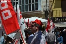 Manifestación del 1 de mayo de 2019 en Soria. Soria Noticias
