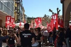 Manifestación del 1 de mayo de 2019 en Soria. Soria Noticias