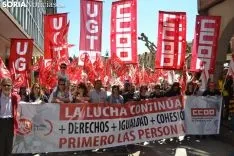 Manifestación del 1 de mayo de 2019 en Soria. Soria Noticias