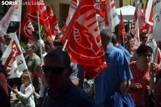 Manifestación del 1 de mayo de 2019 en Soria. Soria Noticias