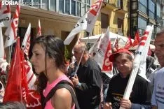 Manifestación del 1 de mayo de 2019 en Soria. Soria Noticias