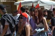 Manifestación del 1 de mayo de 2019 en Soria. Soria Noticias