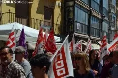 Manifestación del 1 de mayo de 2019 en Soria. Soria Noticias