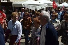 Manifestación del 1 de mayo de 2019 en Soria. Soria Noticias