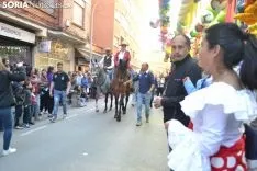 Una imagen del ambiente esta tarde de lunes en el Calaverón. /SN