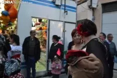 Una imagen del ambiente esta tarde de lunes en el Calaverón. /SN