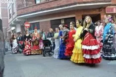 Una imagen del ambiente esta tarde de lunes en el Calaverón. /SN