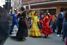 Una imagen del ambiente esta tarde de lunes en el Calaverón. /SN