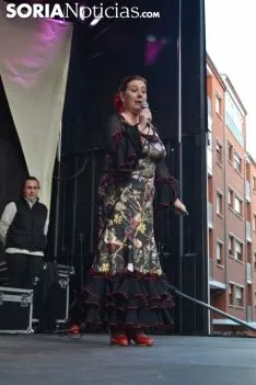Una imagen del ambiente esta tarde de lunes en el Calaverón. /SN