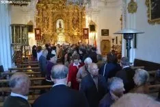Una imagen de la celebración del patrón este miércoles en la capital. /SN