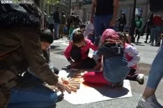 Una imagen de la plaza este sábado. /SN