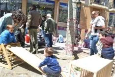 Una imagen de la plaza este sábado. /SN