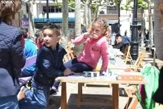 Una imagen de la plaza este sábado. /SN