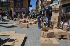 Una imagen de la plaza este sábado. /SN