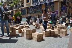 Una imagen de la plaza este sábado. /SN