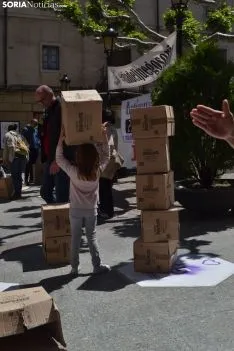 Una imagen de la plaza este sábado. /SN