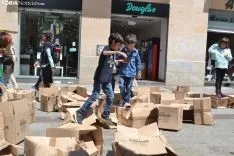 Una imagen de la plaza este sábado. /SN
