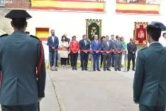 Una de las imágenes de este miércoles en la Comandancia de Soria. /SN