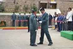 Una de las imágenes de este miércoles en la Comandancia de Soria. /SN