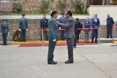 Una de las imágenes de este miércoles en la Comandancia de Soria. /SN