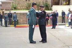 Una de las imágenes de este miércoles en la Comandancia de Soria. /SN