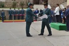 Una de las imágenes de este miércoles en la Comandancia de Soria. /SN