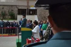 Una de las imágenes de este miércoles en la Comandancia de Soria. /SN