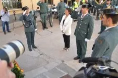 Una de las imágenes de este miércoles en la Comandancia de Soria. /SN