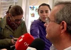 De Lózar, tras votar este domingo. /SN