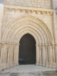 Una imagen de las actuaciones en la ermita. /DOS