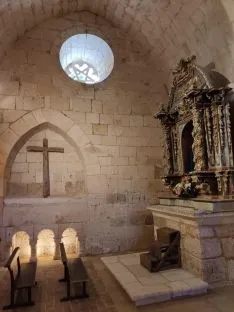 Una imagen de las actuaciones en la ermita. /DOS