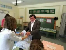Jesús Cedazo, candidato socialista al Consistorio adnamantino.