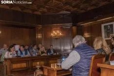 Pleno del Ayuntamiento de Soria. /Jasmín Malvesado.