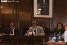 Pleno del Ayuntamiento de Soria. /Jasmín Malvesado.