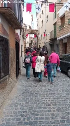 Ágreda se inunda de historia gracias a Los Desposorios.