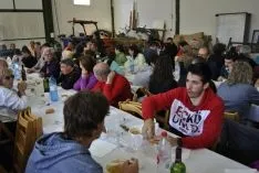 Una de las imágenes que dejaba la jornada. 