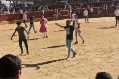 Suelta de vaquillas del Interpeñas 2019.