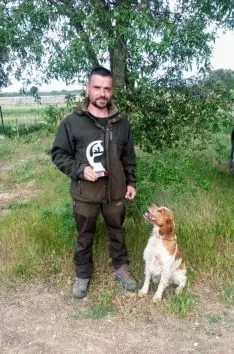 Foto 3 - El soriano Carlos Izquierdo y su perro Pol estar&aacute;n en el Campeonato de Espa&ntilde;a de Caza