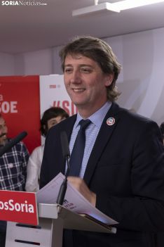 Rueda de Prensa en la Sede del PSOE. /Jasmín Malvesado