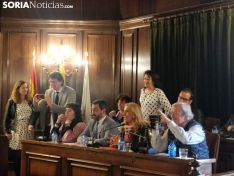 Último pleno del ayuntamiento de Soria