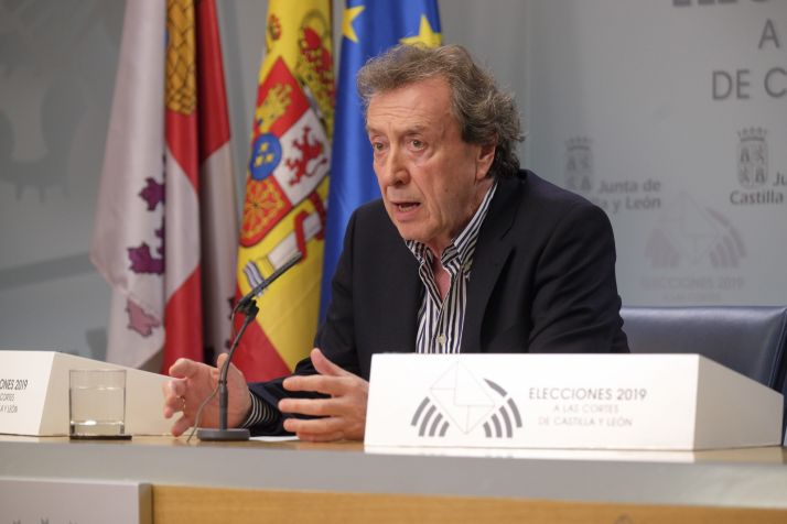 José Antonio de Santiago-Juárez, vicepresidente y consejero de la presidencia en la Junta de Castilla y León. Junta de Castilla y León 