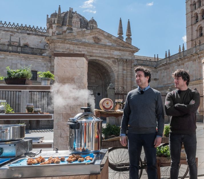Las cocinas de MasterChef viajan a Zamora de la mano de los productos Tierra de Sabor