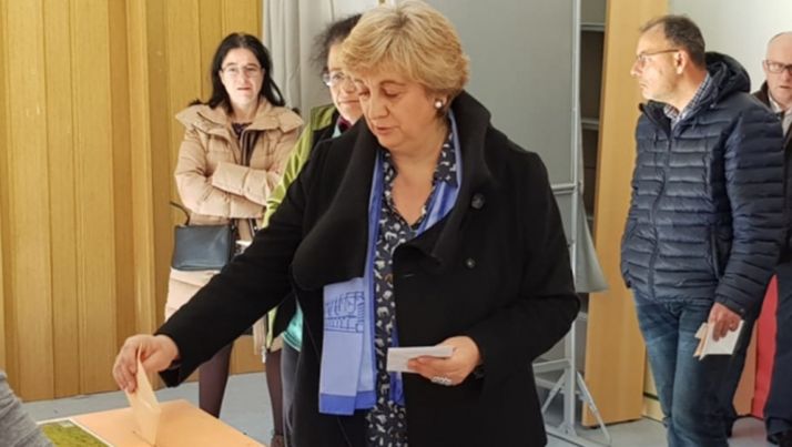 María Jesús Ruiz, candidata de la PPSO al Ayuntamiento de Ágreda. /SN