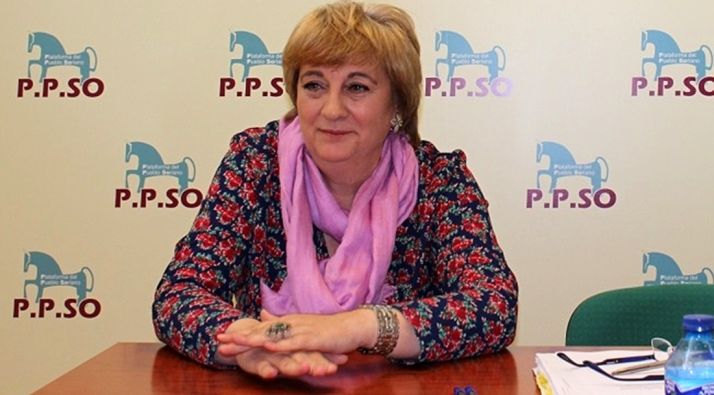 María Jesús Ruiz, candidata de PPSO al Ayuntamiento agredeño. /SN