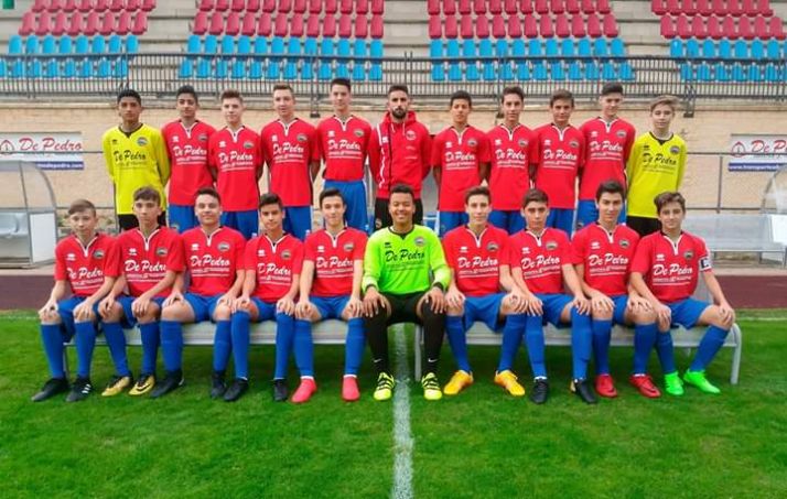 Cadete del Sporting Uxama en el Municipal de El Burgo de Osma. Sporting Uxama